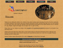 Tablet Screenshot of oaktown8s.org